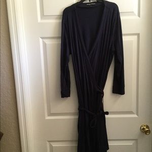Wendy Williams purple wrap dress, size 1X